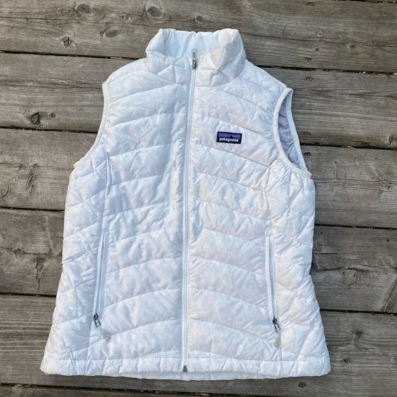 2013 Patagonia Down Sweater Jacket Vest XS White - Picture 4 of 8